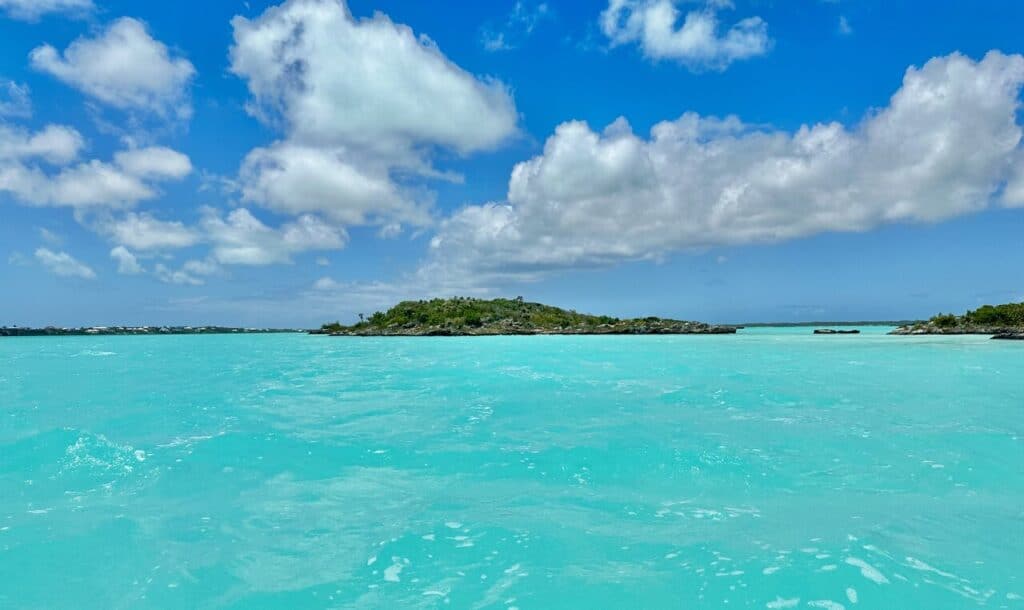 Chalk Sound National Park views in Providenciales, Turks and Caicos