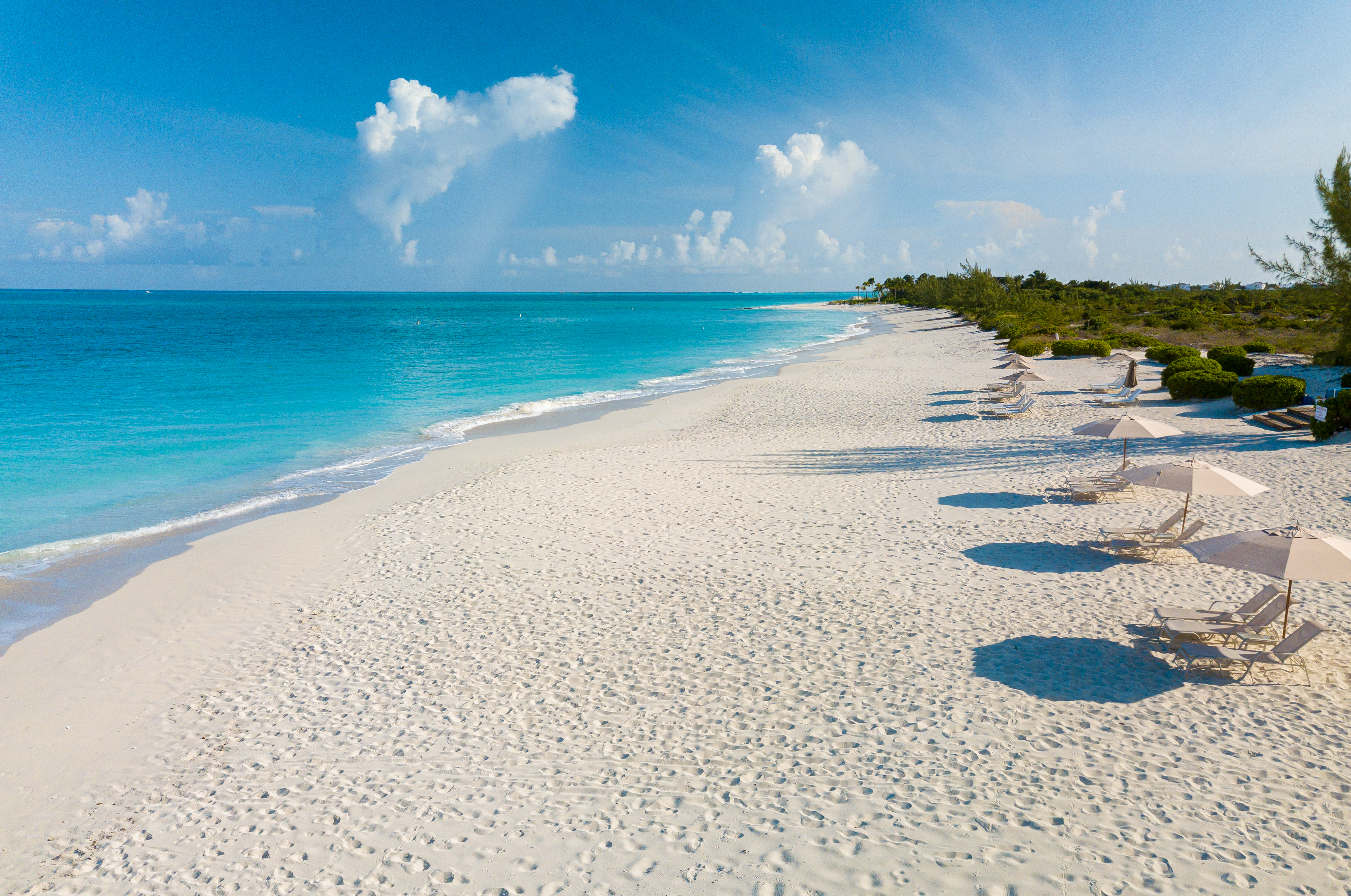 Grace Bay Beach views in Providenciales, Turks and Caicos